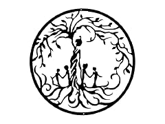 sitfe Metal Tree of Life-Mother Wall Art