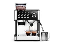 Joy Pebble Espresso Machine with Grinder