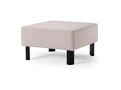 Lena Contemporary Large Upholstered Ottoman