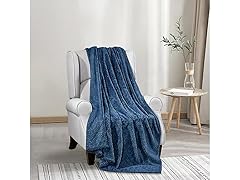 50"x60" Chevron Braided Microplush Throw