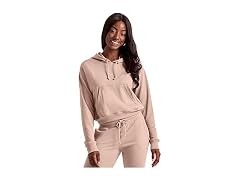 Hanes Women Originals Pullover Cropped Hoodie