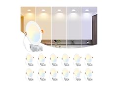 BesLowe 12 Pack 5CCT LED Ceiling Lights