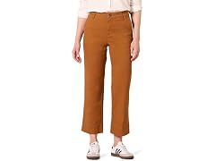 Amazon Essentials Women's Wide Leg Khaki Pant