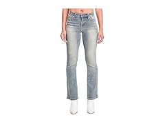YMI Kids (7) Jeans Women's Mid Rise Clean Hem Prem
