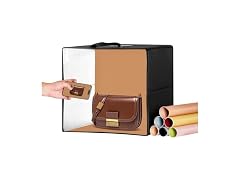 Photo Studio Light Box, 12" x 12", 3000-5600K