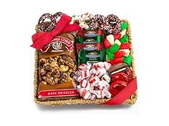 Gift Inside Holiday Choc Candy Basket
