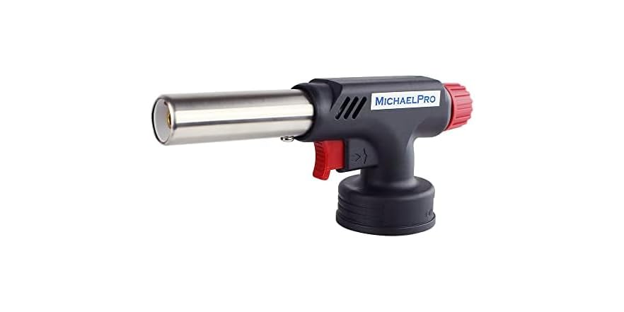 MichaelPro Butane Torch Kitchen Blow Lighter