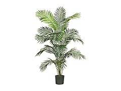 Nearly Natural 5.5ft Palm Tree Green