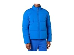 Amazon Essentials Men (L) Mock-neck Puffer Coat