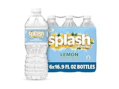 Splash Lemon Water 6pk