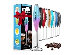 PowerLix Powerful Handheld Milk Frother 