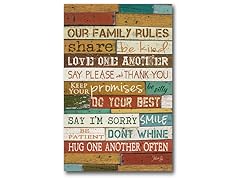 Our Family Canvas Wall Art