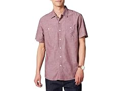 Amazon Essentials 100% Cotton Chambray Shirt (L)