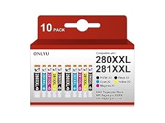 ONLYU Cartridges 10 Pack 2281XXL Canon