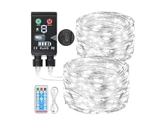 Lakumu 2-in-1 Rechargeable Fairy Lights