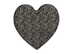 Juicy Couture Heart Foil Print Area Rug $43.99 $65.99 33% off Reference Price