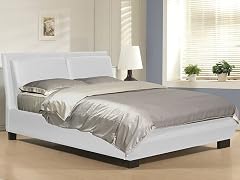 Monroe Platform Bed- White (2 Sizes)