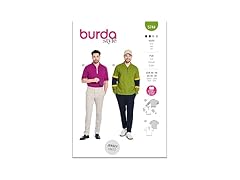 Burda Top Sewing Pattern, Multicolor