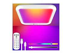 Rechargeable Motion Sensor Ceiling Light with Remote