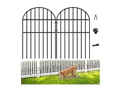 10 Panels No Dig Fence 10.8ft x 17"