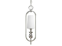 1-Light Mini Pendant, Polished Nickel