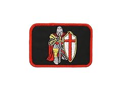 ccrazypatch Two Set of Knight Embroidered Applique