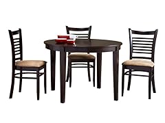 Havana Wood Round 5-piece Dining Set