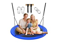 Everyfun W0568 43" Saucer Tree Swing for Kids Adult