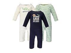 Hudson Baby Girls Cotton Coveralls