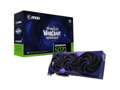 MSI GeForce RTX 5070 12G World of Warcraft MIDNIGHT VOID EDITION OC