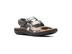 Women's Clarks Laurieann Sandal Pewter (10.5)