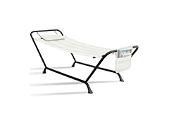 Sorbus Cozy Hammock Bed with Stand Beige