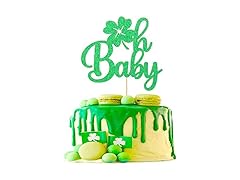  St Patrick's Day Lucky Oh Baby Cake Topper 