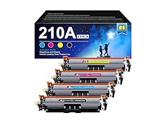 HP 210A 210X Cartridges 4 Pack