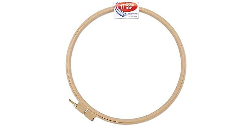 thumbnail image 2 of Morgan Products 10-Inch No-Slip Embroidery Hoop - Plastic Craft Hoop With Secure Grip 2 of 5