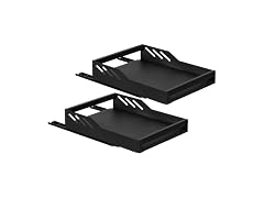 Basicwise Expandable Large Deep Drawer Organizer Set of 2