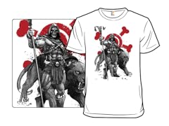 Evil Lord of Destruction and Panthor sumi-e