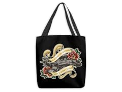 "Smugglers Tattoo" Large Tote Bag