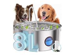 puppyspout Dog Water Fountain for Large Dogs