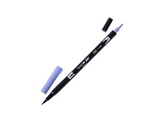 Tombow Dual Brush Pen Mist Purple 553