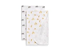 Delta Children 100% Cotton Flannel Baby Receiving Blanket