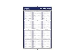 Rediform Brownline 2027 Yearly Wall Calendar and