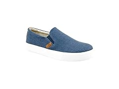 Women's Revitalign Blue Canvas Slip-On (7)