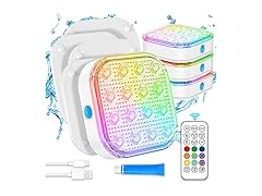 Purheme  Submersible LED Lights with Remote