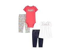 Carters Baby Girls 4pc Set