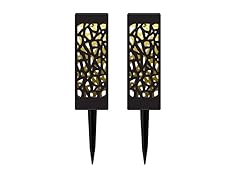 Aduro 2 Pack Solar Powered Outdoor LED Path Lights