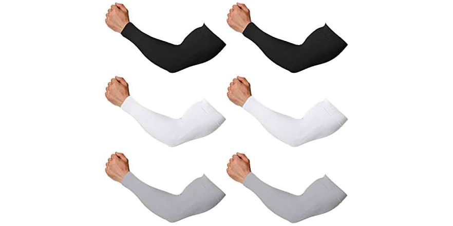 Arm Sleeves for Men and Women (6 Pairs)