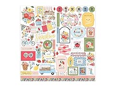 Echo Park Paper Summer Element Sticker
