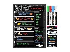 Magnetic Dry Erase Menu Board 2-Pack