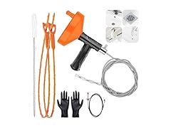 launary Drain Snake Auger, 33 Feet